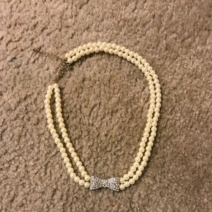 Fashion jewelry pearl necklace